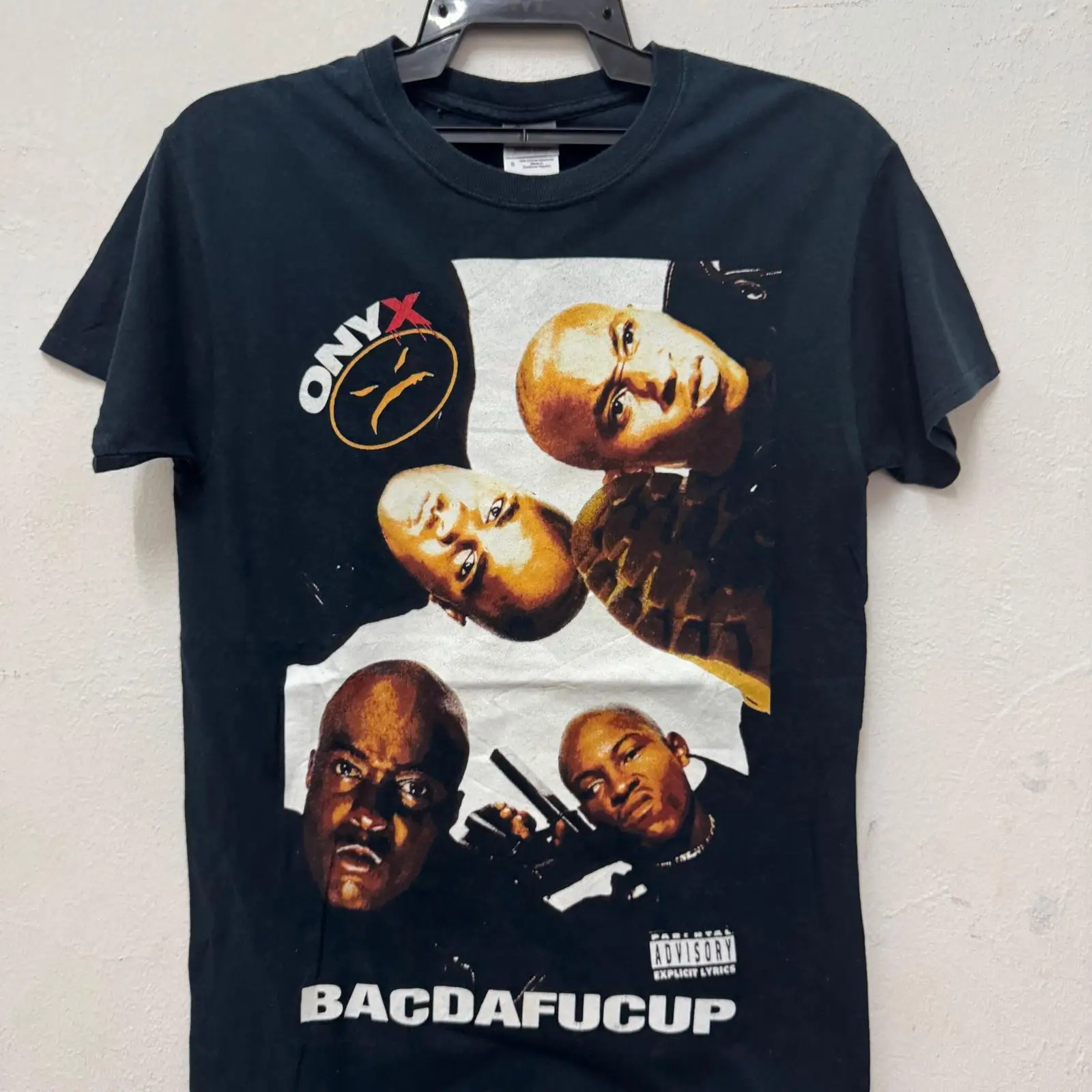Band Tee Faded 90S - Vintage 90'lar Onyx Bacdafucup Hardcore Hip