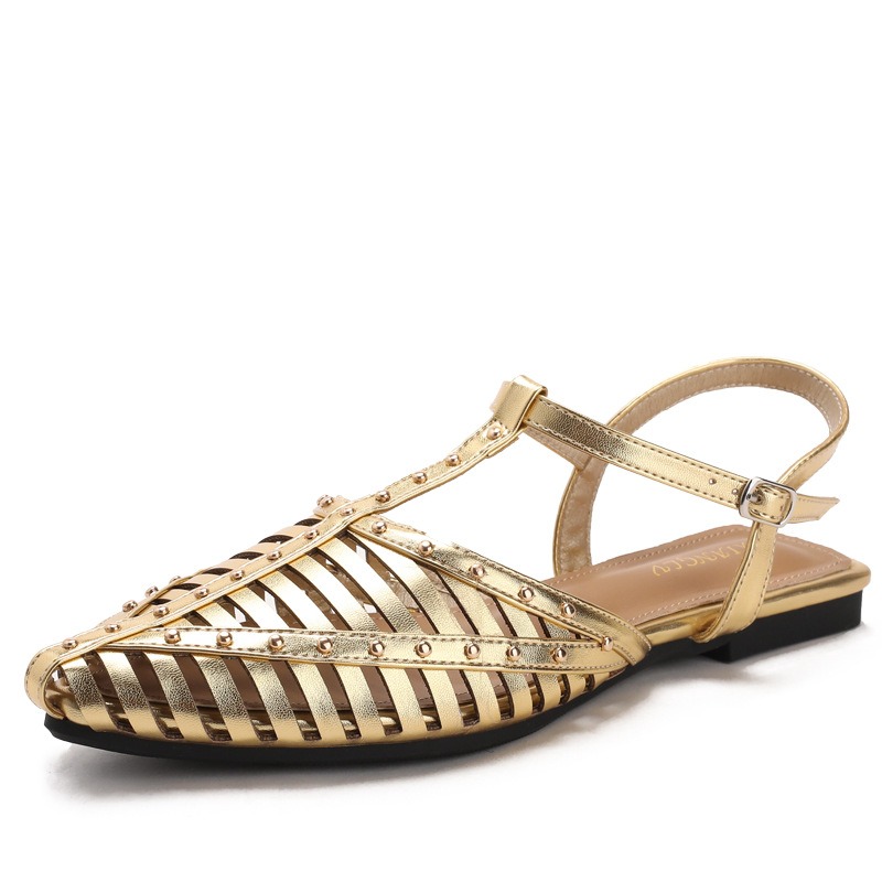 Vintage Fashion De - Kadın Sandalet Yaz Nefes Alabilen Oymalı