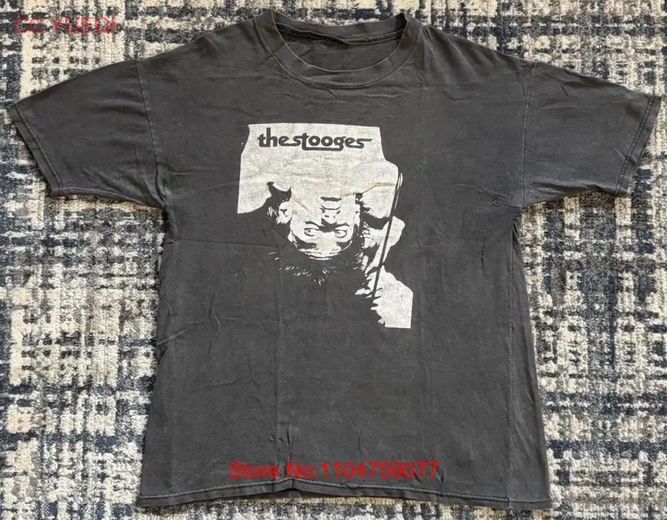Band Tee Faded 90S - Vintage 90'lar The Stooges Iggy Pop