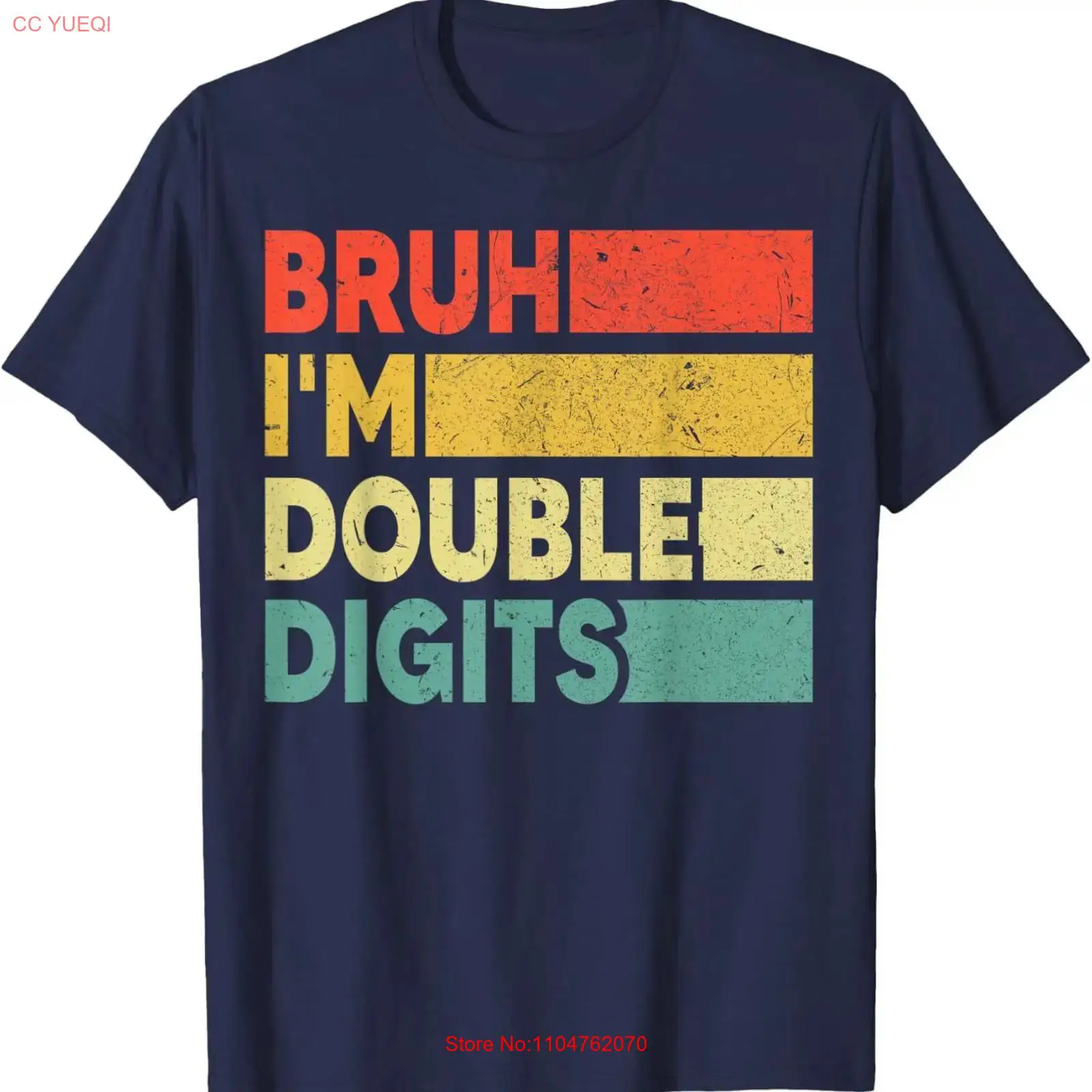 Vintage Fashion Years - 10. Doğum Günü Bruh I'm Double