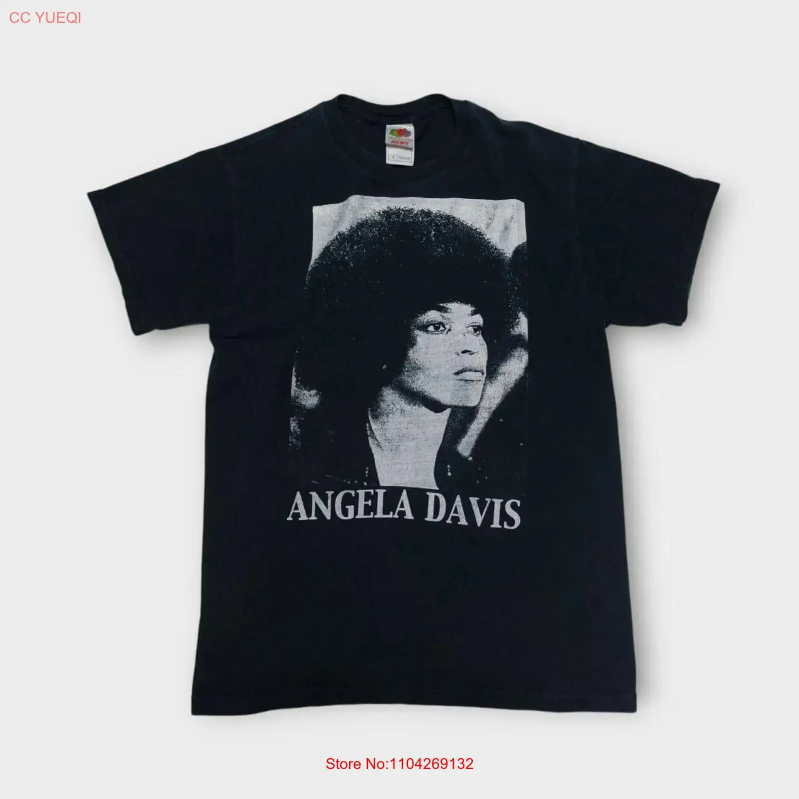 Vintage Fashion Wear - Nadir 90'lar Angela Davis Tişörtü M