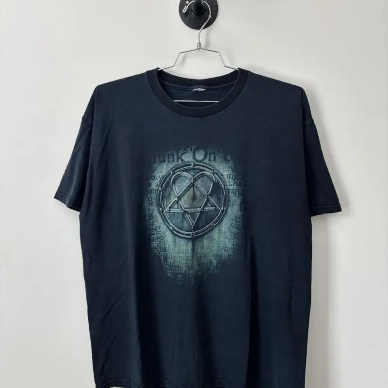 Vintage HIM T Shirt Erkek Äôs  - Band Tee Faded 90S incelemesi ve fiyatı