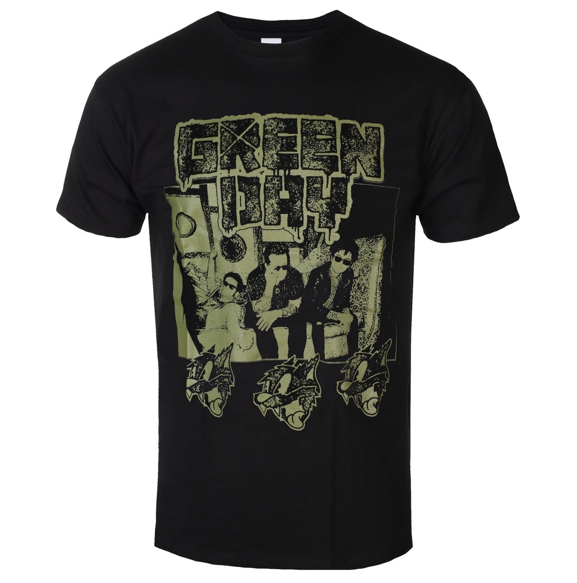 Green Day Distressed Faded Ban - Band Tee Faded 90S incelemesi ve fiyatı