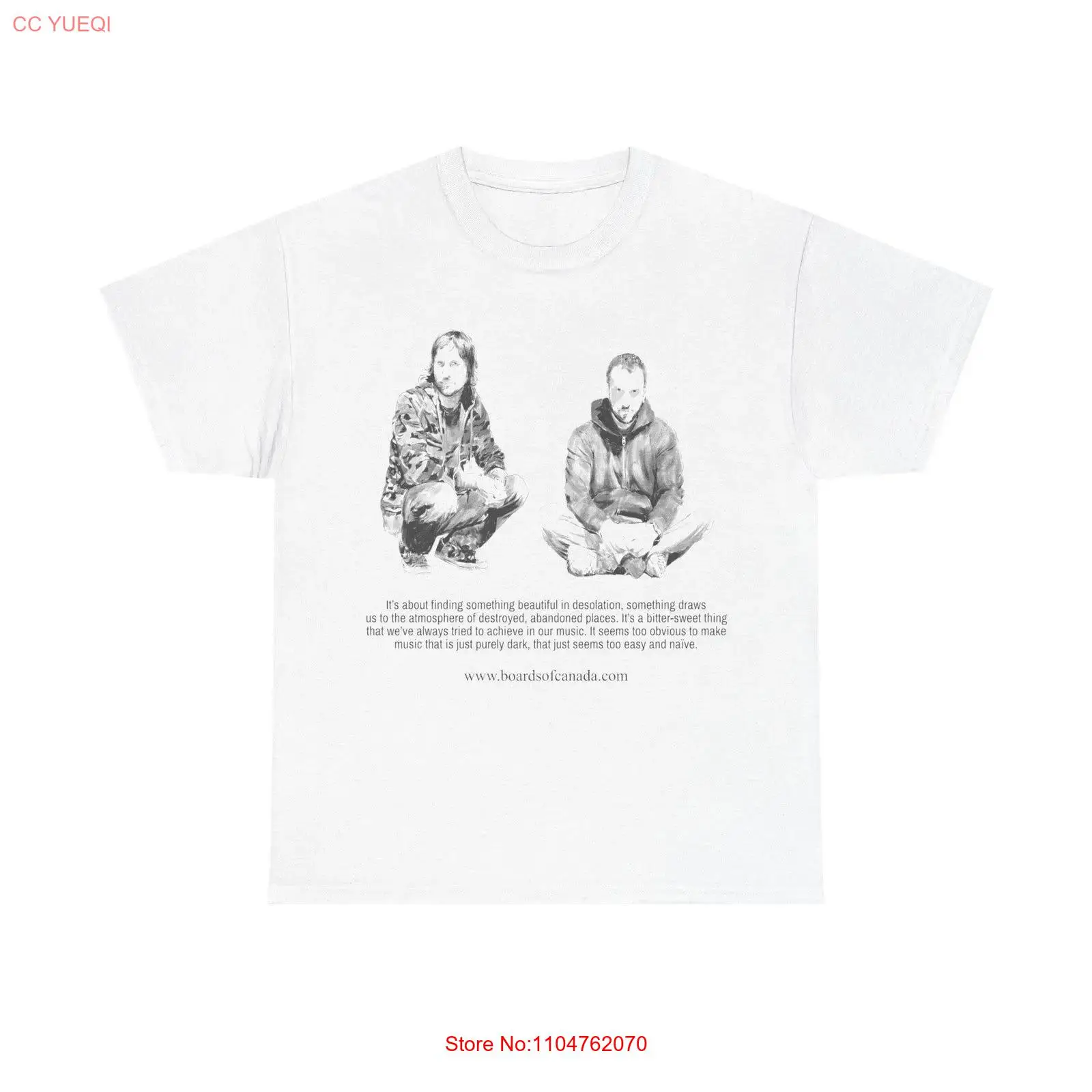 Boards of Canada Tişört Ürünle - Vintage Fashion Canada incelemesi ve fiyatı