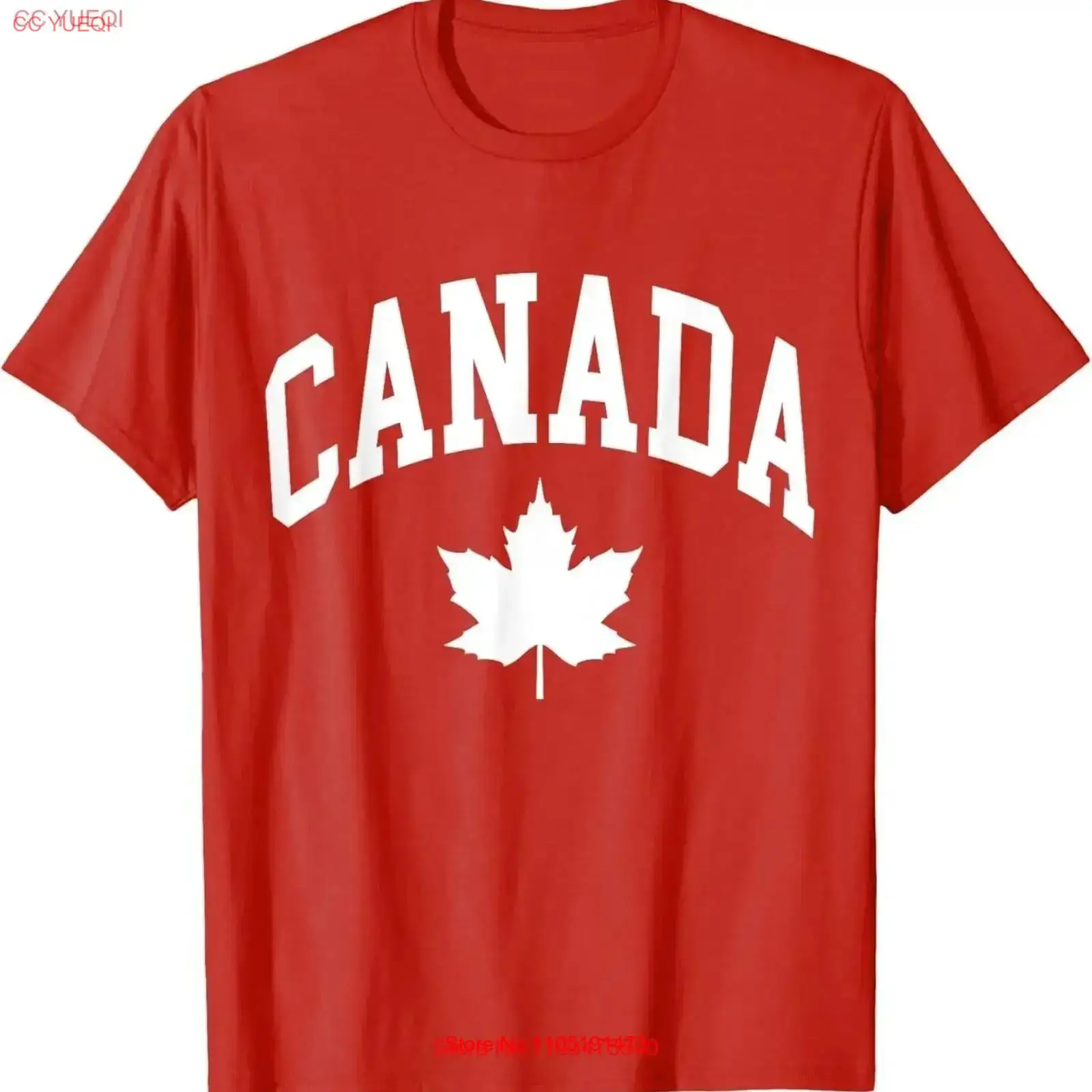 Kanada Kanada Bayrağı Tişörtü  - Vintage Fashion Canada incelemesi ve fiyatı
