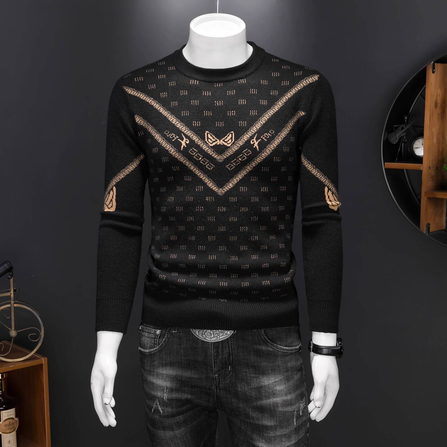 Vintage Moda Kazak Erkekler Kı - Vintage Fashion Club incelemesi ve fiyatı