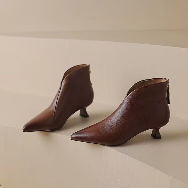 Sonbahar Kış Sivri Burun Kadın - Vintage Fashion Ladies incelemesi ve fiyatı