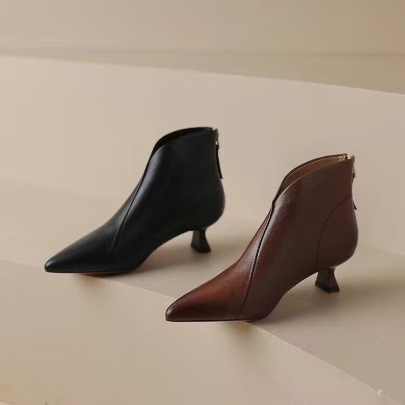 Sonbahar Kış Sivri Burun Kadın - Vintage Fashion Ladies incelemesi ve fiyatı