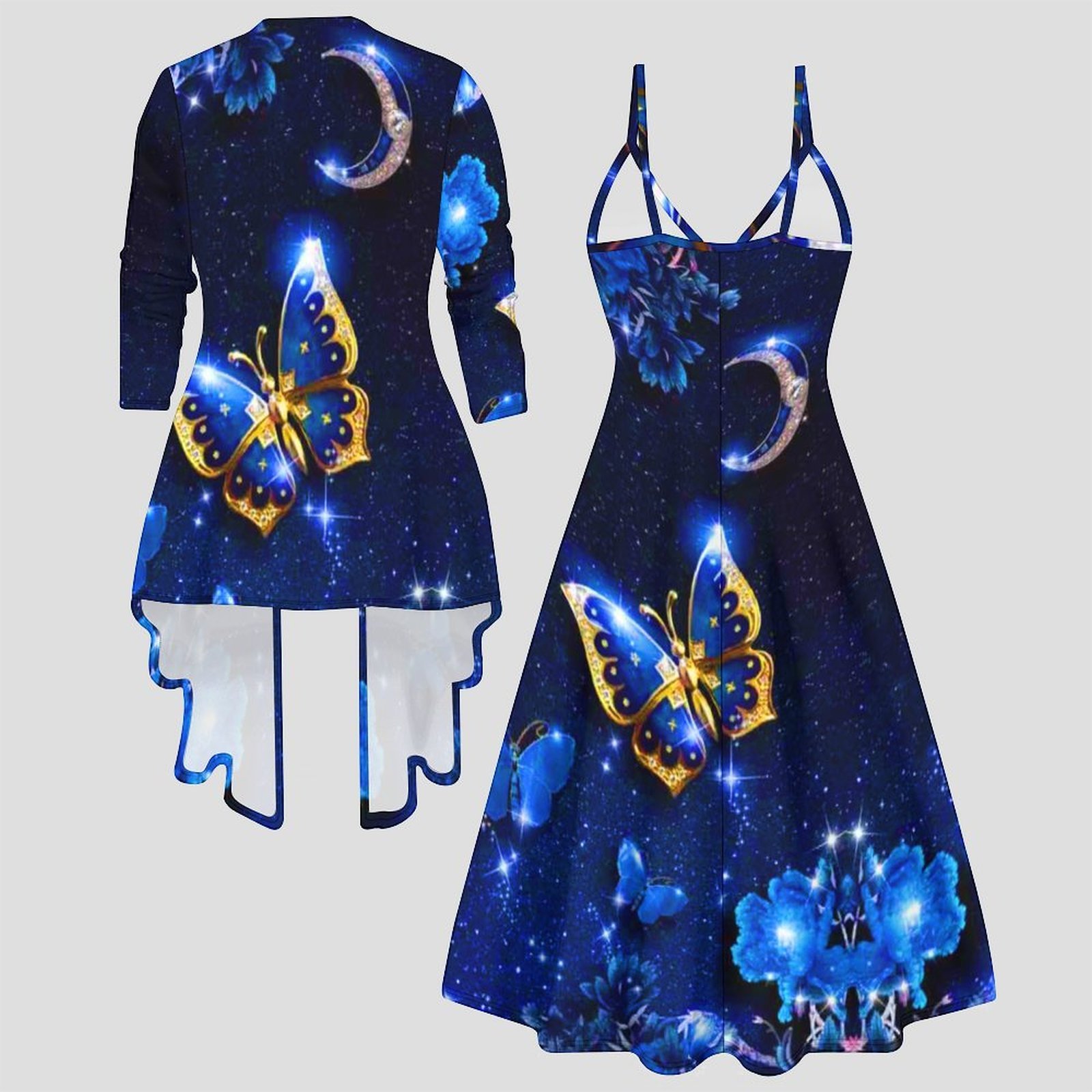 Vintage Baskılı İki Parçalı Eş - Vintage Fashion Wear incelemesi ve fiyatı