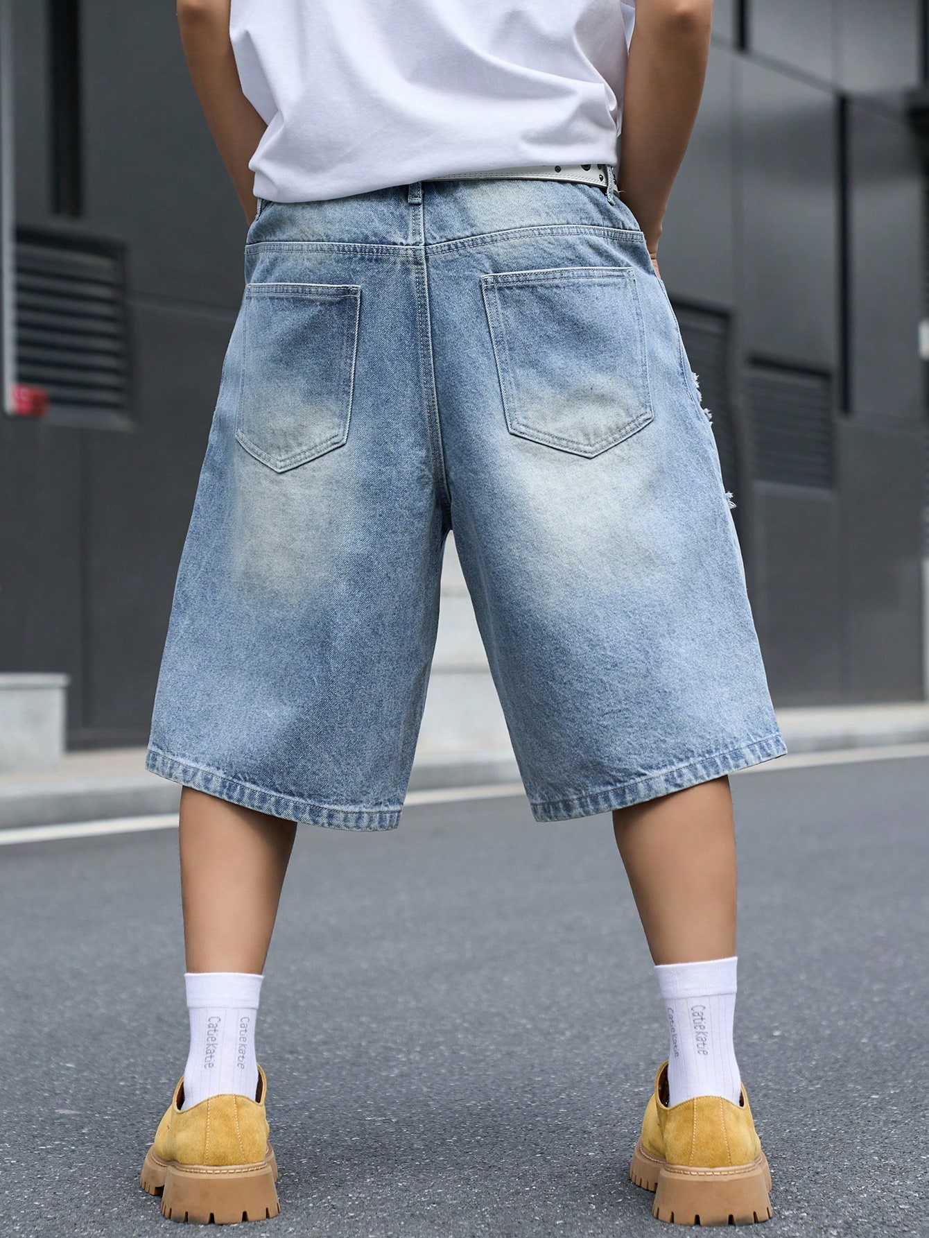 Erkek Bol Kesim Denim Bermuda  - Vintage Fashion Jeans incelemesi ve fiyatı